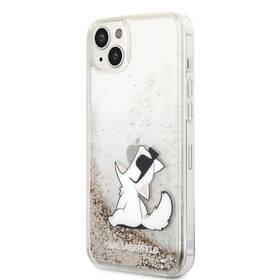 Kryt na mobil Karl Lagerfeld Liquid Glitter Choupette Eat na Apple iPhone 14 Plus zlatý

 obrázek produktu 1 z 3