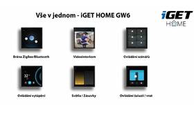 Řídicí jednotka iGET HOME Gateway GW6 Zigbee 3.0, Bluetooth bílá

 obrázek produktu 6 z 6