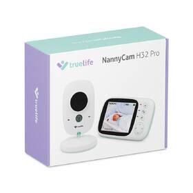 Dětská elektronická chůva TrueLife NannyCam H32 Pro bílá barva

