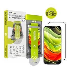 Tvrzené sklo Mobile Origin Screen Guard 3D AR s aplikátorem PRO na Apple iPhone 17 Pro Max průhledné

 obrázek produktu 3 z 11
