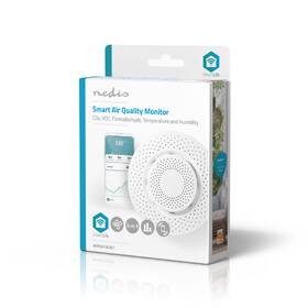 Senzor Nedis Wi-Fi monitor kvality ovzduší/ USB/ Formaldehyd/ Oxid uhličitý/ Těkavé organické látky 

 obrázek produktu 11 z 11