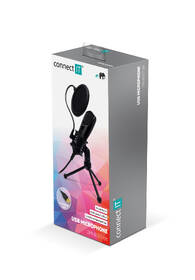 Mikrofon Connect IT YouMic s POP filtrem, USB černý

 obrázek produktu 2 z 2