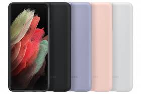 Kryt na mobil Samsung Silicone Cover na Galaxy S21 Ultra 5G černý

 obrázek produktu 2 z 2