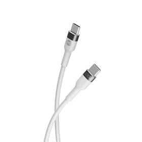 Kabel Forever Flexible USB-C/USB-C, 100W, 2m bílý

 obrázek produktu 2 z 4