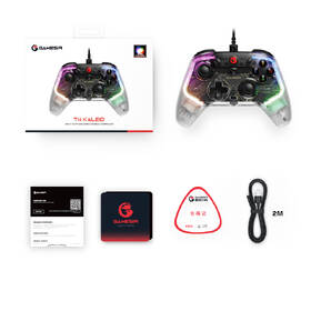 Gamepad GameSir T4 Kaleid RGB černý/průhledný

 obrázek produktu 12 z 12