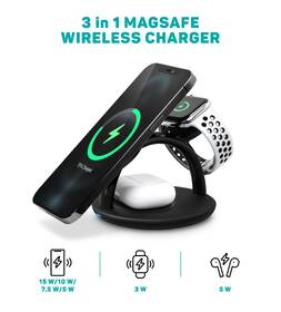 Bezdrátová nabíječka Connect IT MultiCharge 3v1 MagSafe černá

 obrázek produktu 9 z 9