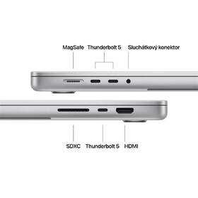 Notebook Apple 16" M4 Max 14× CPU 32× GPU, 36 GB, 1 TB - stříbrný CZ 

 obrázek produktu 6 z 7