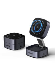 Bezdrátová nabíječka UGREEN Qi2 7,5W na Apple iPhone a AirPods černá/šedá

 obrázek produktu 5 z 15