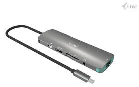 Dokovací stanice i-tec USB-C Metal Nano 4K HDMI LAN, PD 100 W + Charger 100W 

 obrázek produktu 1 z 7