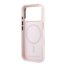 Kryt na mobil Karl Lagerfeld PU Perforated Gold Dots MagSafe na Apple iPhone 17 Pro růžový

 obrázek produktu 5 z 6