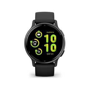 Chytré hodinky Garmin vívoactive 5 - Slate / Black Silicone Band 

 obrázek produktu 2 z 7