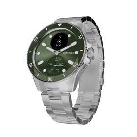 Chytré hodinky Withings Scanwatch Nova 42 mm stříbrné/zelené

 obrázek produktu 1 z 7