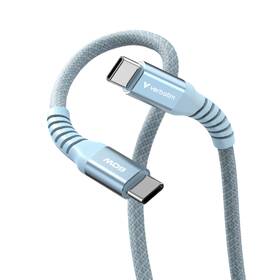 Kabel Verbatim Sync & Charge USB-C/USB-C 60W 1,2m modrý

 obrázek produktu 1 z 3