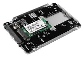 Rámeček Axagon ALU box 2.5" internal, SATA - M.2 SATA SSD stříbrný

 obrázek produktu 6 z 10