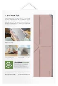 Pouzdro na tablet Uniq Camden Click na Apple iPad 10.9" (2022)/iPad 11" (2025) růžové

 obrázek produktu 7 z 7