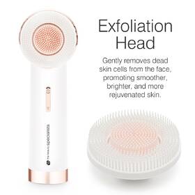 Čisticí kartáček Rio Pure Cleanse Deep Cleansing & Exfoliating Facial Brush bílý

 obrázek produktu 4 z 12