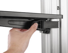 Stojan pro TV STELL SOS 4100, pro úhlopříčky 40" až 100", nosnost 50 kg stříbrný

 obrázek produktu 7 z 12