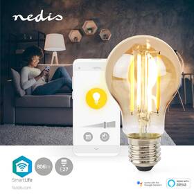 Chytrá žárovka Nedis SmartLife klasik, Wi-Fi, E27, 806 lm, 7 W, Teplá Bílá 

 obrázek produktu 4 z 6
