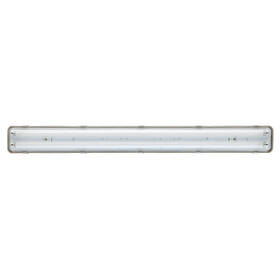 Stropní svítidlo Solight prachotěsné, G13, 2x 150cm LED trubice, IP65, 160cm šedé

 obrázek produktu 1 z 6