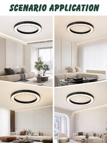 Stropní svítidlo IMMAX NEO PASTEL SLIM SMART 95 x 7cm 68W  Zigbee 3.0, TUYA černé

 obrázek produktu 5 z 11