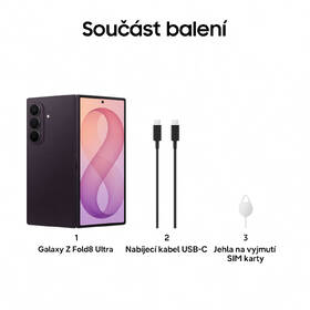 Mobilní telefon Samsung Galaxy Z Fold8 Ultra 5G 12 GB / 256 GB fialový

 obrázek produktu 8 z 17