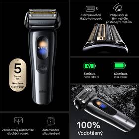 Holicí strojek Braun NEVO15010C grafitový

 obrázek produktu 6 z 11