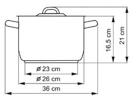 Hrnec s poklicí Kolimax 26 cm - 8,0  l nerez

 obrázek produktu 5 z 6
