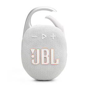 Přenosný reproduktor JBL CLIP 5 bílá barva
