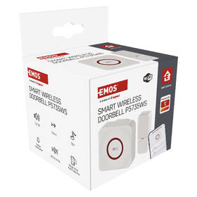 Zvonek bezdrátový EMOS GoSmart P5735WS bílý

 obrázek produktu 17 z 18