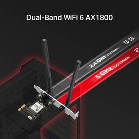 Síťová karta Mercusys MA70XE AX1800 Wi-Fi 6 Bluetooth černá

 obrázek produktu 3 z 8
