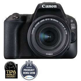 Digitální fotoaparát Canon 200D + 18-55 IS STM černý

 obrázek produktu 2 z 9