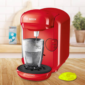 Espresso Bosch TAS1403 červená barva
