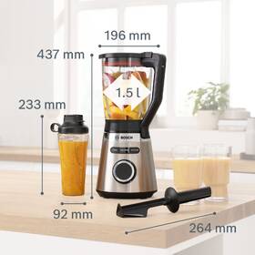 Stolní mixér Bosch MMB6384M nerez

 obrázek produktu 6 z 21