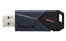 USB Flash Kingston DataTraveler Exodia Onyx 128GB USB 3.2 černá barva
