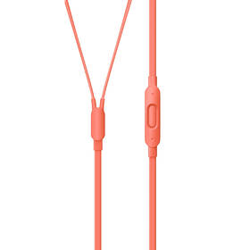 Sluchátka Beats urBeats3 s Lightning konektorem - korálově červená 

 obrázek produktu 3 z 3