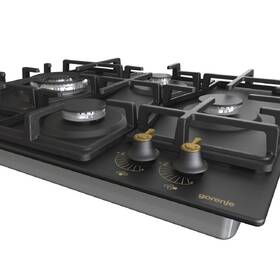 Plynová varná deska Gorenje GW6D42CLB WOK černá barva
