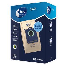 Sáčky do vysavače Electrolux s-bag® Classic Mega Pack E200SM (15 ks) 

 obrázek produktu 1 z 1