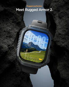 Ochranné pouzdro Spigen Rugged Armor 2 na Apple Watch 46mm grafitové

 obrázek produktu 11 z 15