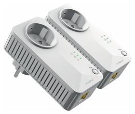 Síťový rozvod LAN po 230V Strong sada 2 adaptérů Powerline 600 DUO EU/ 600 Mbit/s/ 1x LAN bílý

 obrázek produktu 1 z 4