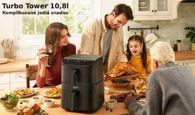 Fritéza horkovzdušná COSORI Turbo Tower 10,8 l černá

 obrázek produktu 10 z 19