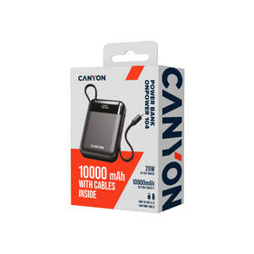 Powerbanka Canyon OnPower 104 10000mAh černá

 obrázek produktu 4 z 4