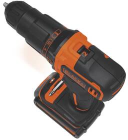 Aku vrtačka Black-Decker BDCHD18K1B2 (s baterií) 

 obrázek produktu 9 z 10