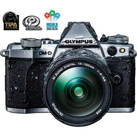 Digitální fotoaparát Olympus E-M5 Mark II 14-150 kit černý/stříbrný

 obrázek produktu 11 z 11