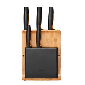 Sada kuchyňských nožů Fiskars 5 ks + blok 

 obrázek produktu 1 z 2