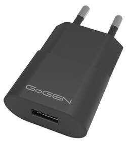 Nabíječka do sítě GoGEN ACH 103 CC,1x USB 1A, 5W + USB-C kabel 1m černá

 obrázek produktu 3 z 3