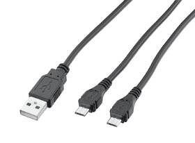 Kabel Trust GXT 222 Duo Charge & Play pro PS4, 3,5m 

 obrázek produktu 1 z 4