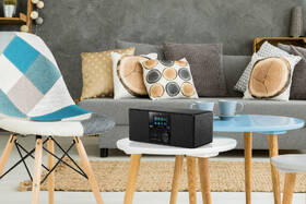 Internetový radiopřijímač s DAB+ JVC RA-E981B černá barva

