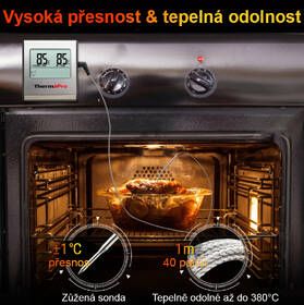 Teploměr do masa ThermoPro TP-16 stříbrný

 obrázek produktu 5 z 6
