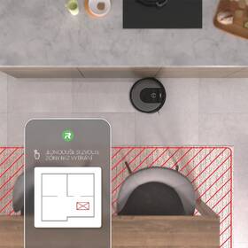 Robotický vysavač iRobot Combo i8 černá barva
