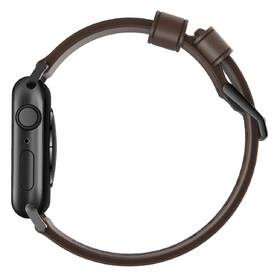 Řemínek NOMAD Leather Strap na Apple Watch 42mm/44mm/45mm/49mm černý/hnědý

 obrázek produktu 4 z 4